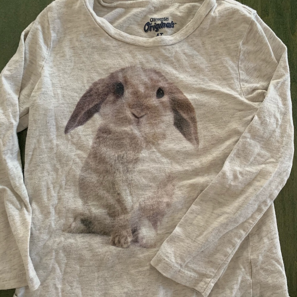 Girls 4T Bunny T-shirt